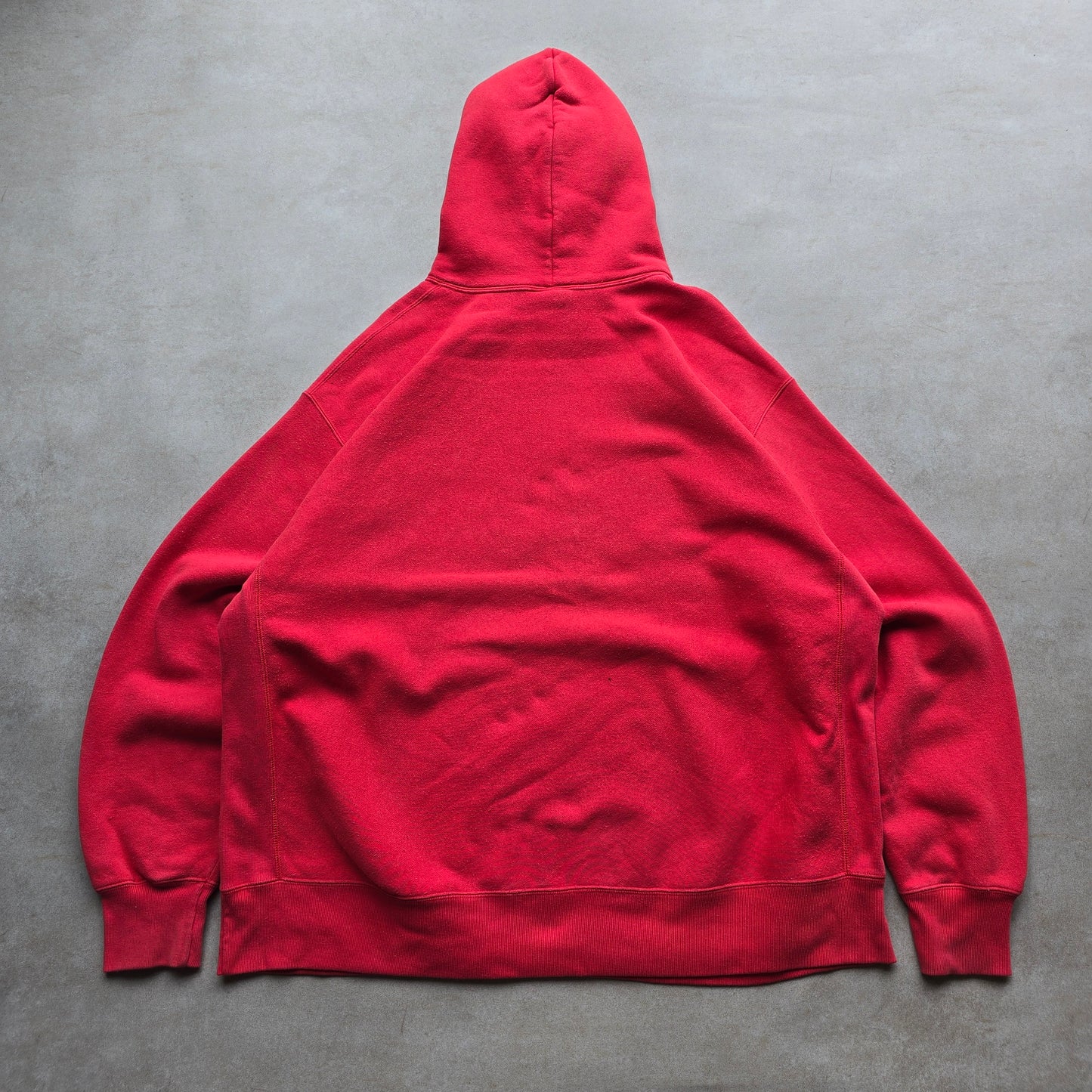 Champion Reverse Weave Faded Distressed Hoodie - XXL