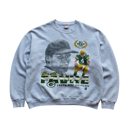 Vintage 1995 Green Bay Packers Brett Favre Sweatshirt - L