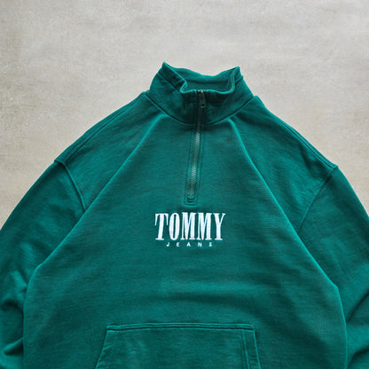 Tommy Hilfiger 1/4 Zip Sweatshirt - M