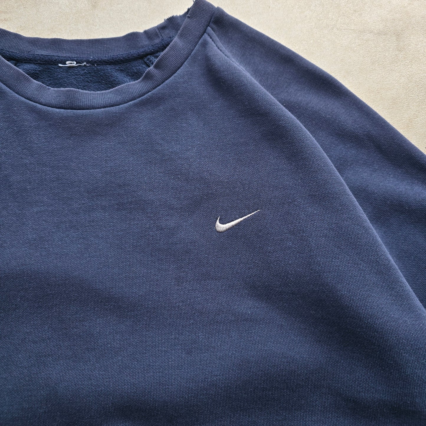 Vintage Nike Embroidered Mini Swoosh Sweatshirt - L