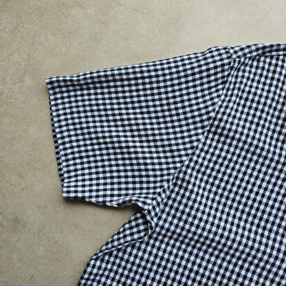 Dickies Check Short Sleeve Button Up Shirt - XL
