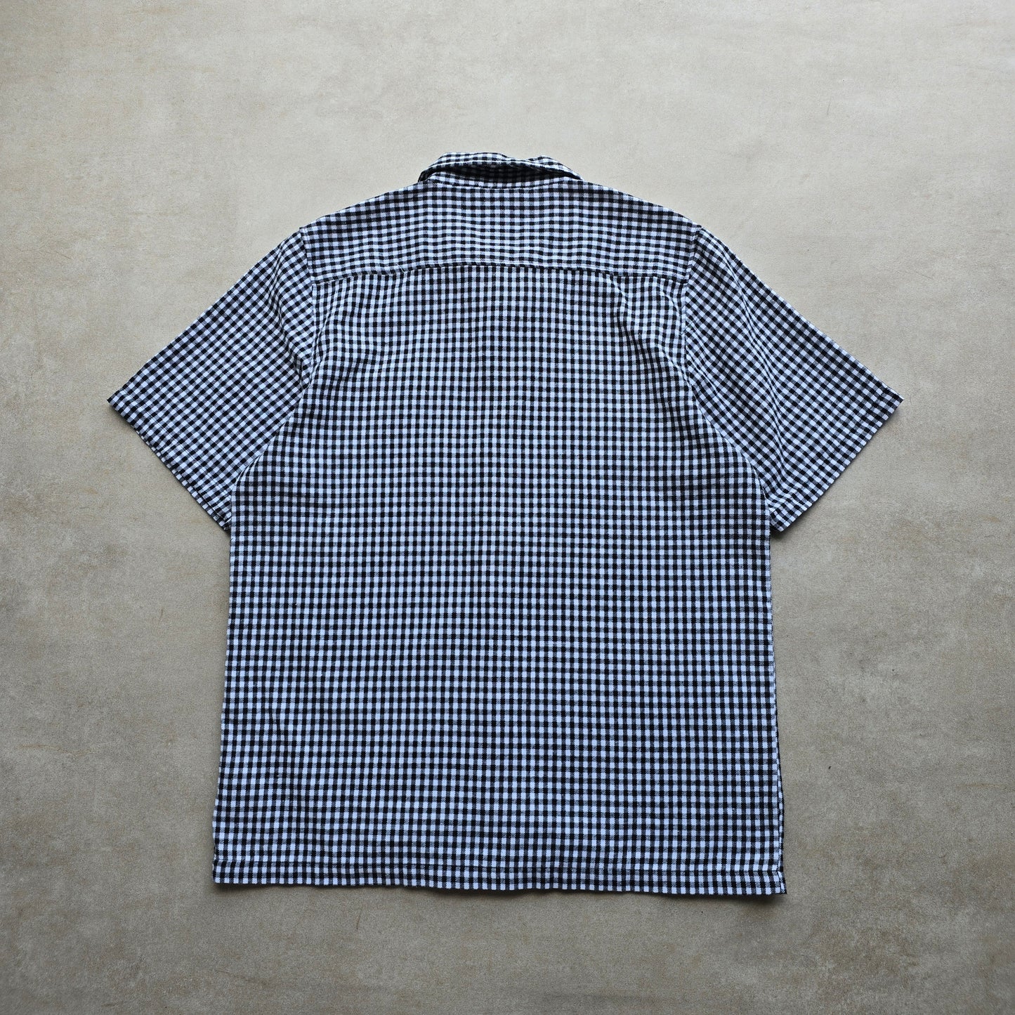 Dickies Check Short Sleeve Button Up Shirt - XL