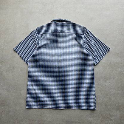 Dickies Check Short Sleeve Button Up Shirt - XL