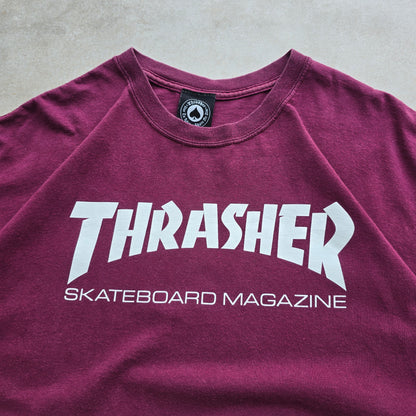 Thrasher Burgundy Tee - XXL