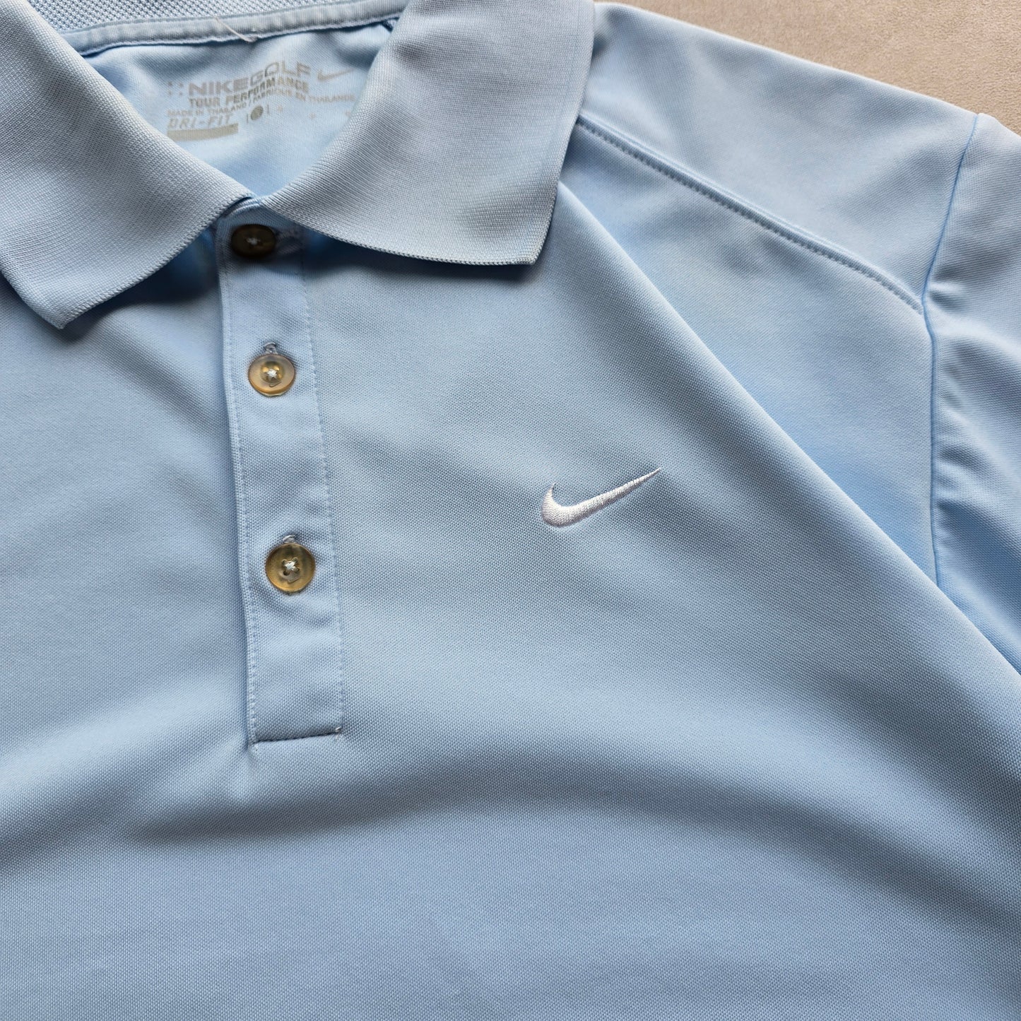 Nike Golf Embroidered Mini Swoosh Polo Shirt - S