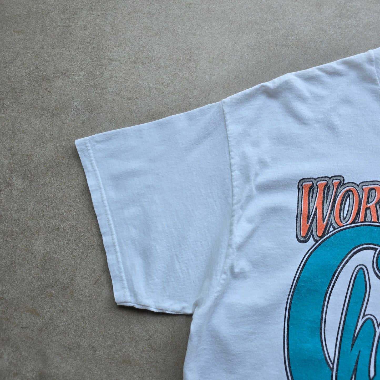 Vintage 1997 Florida Marlins World Series Champions Tee - XL