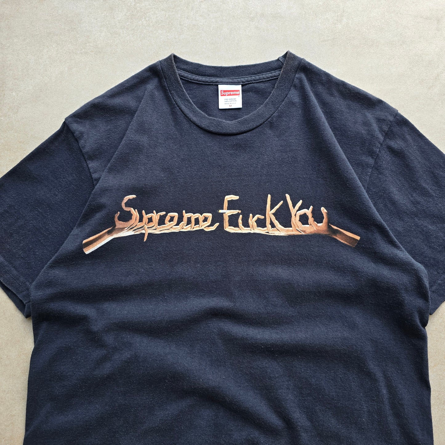Supreme F**k You Tee - M