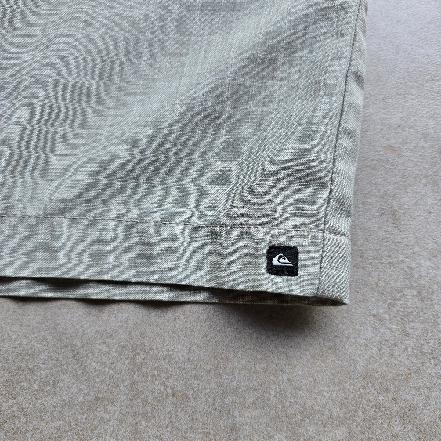 Y2K Quiksilver Check Shorts - 36