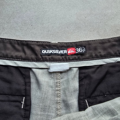 Y2K Quiksilver Check Shorts - 36