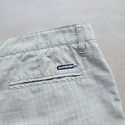 Y2K Quiksilver Check Shorts - 36