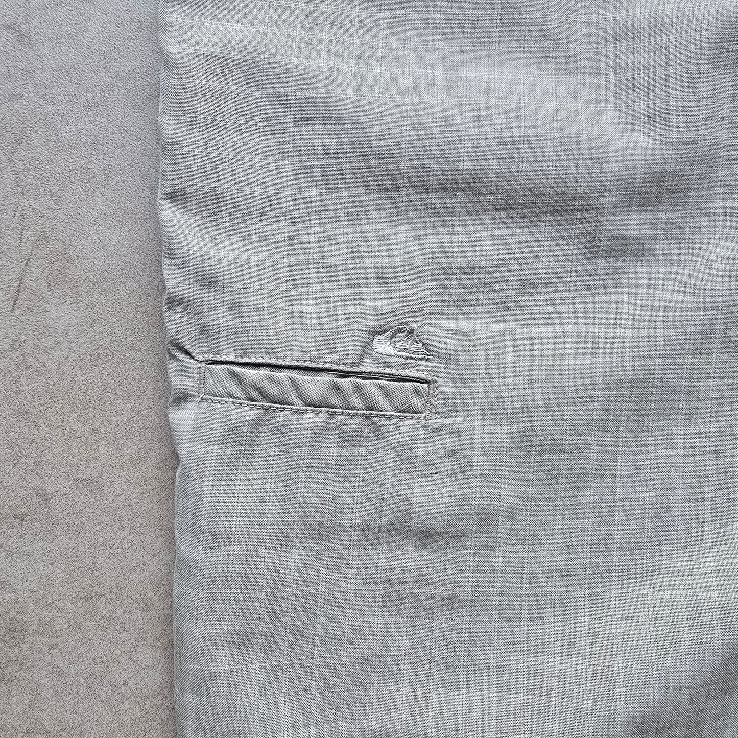Y2K Quiksilver Check Shorts - 36