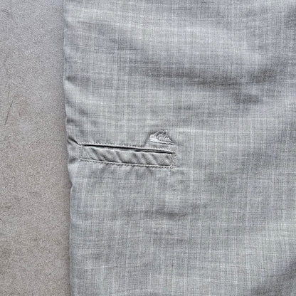 Y2K Quiksilver Check Shorts - 36