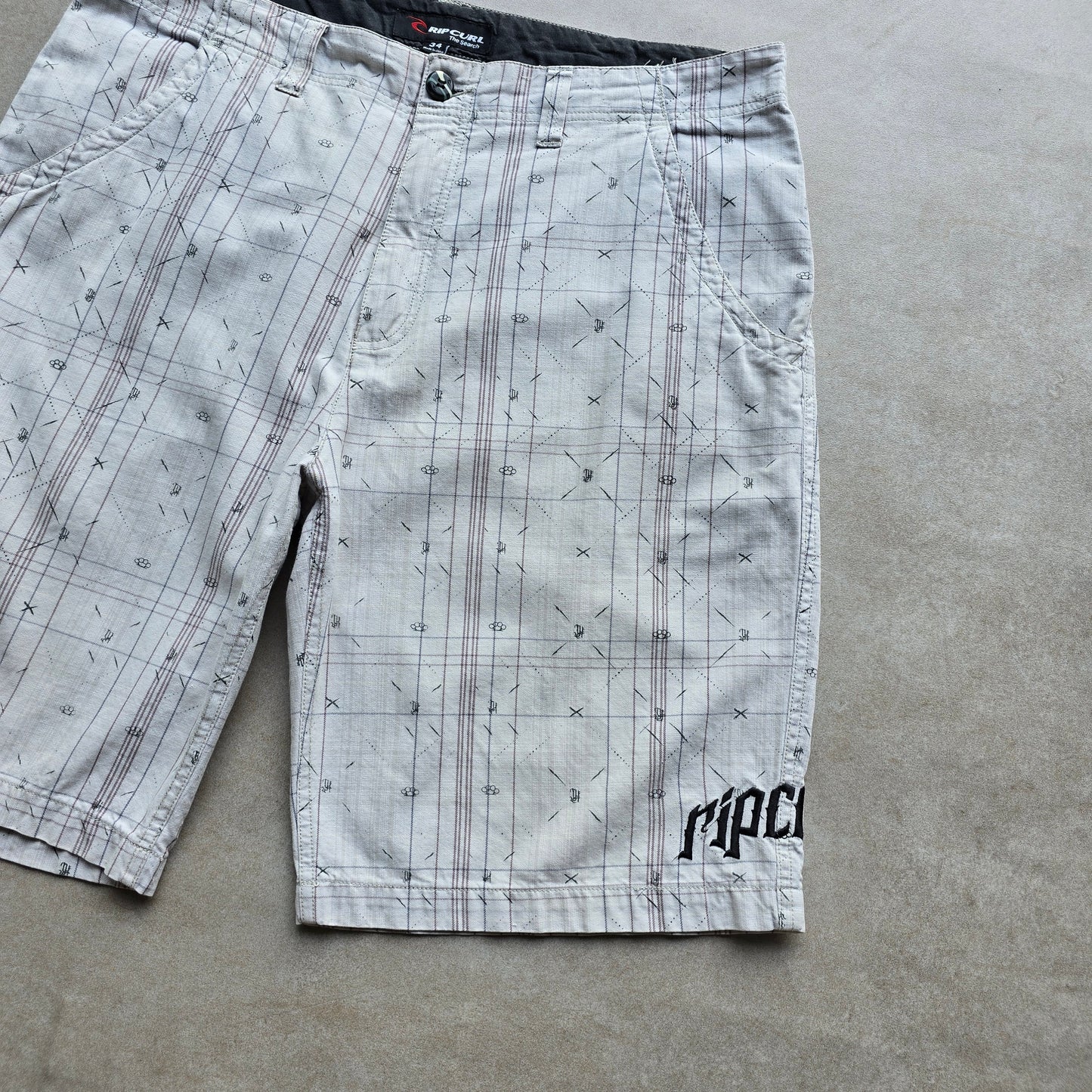Vintage Y2K Rip Curl The Search Shorts - 34