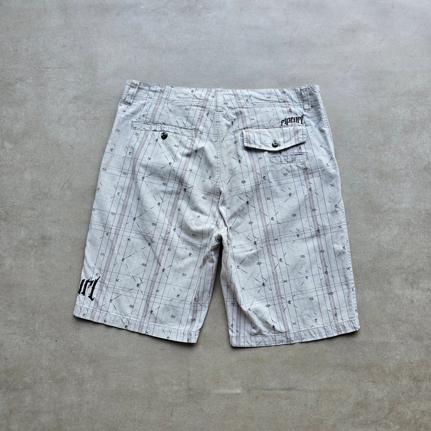 Vintage Y2K Rip Curl The Search Shorts - 34