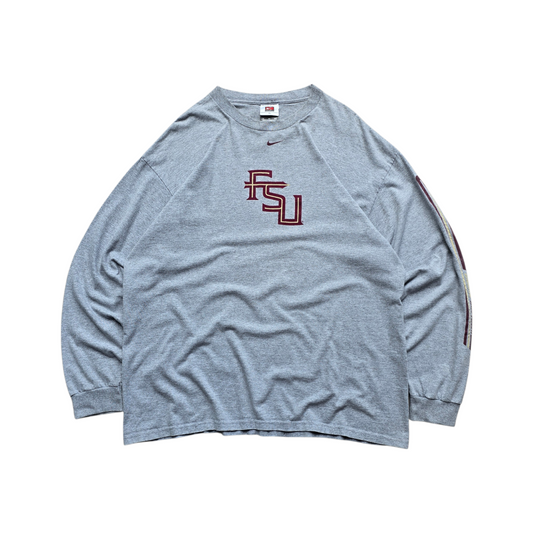 Vintage Nike FSU Center Swoosh Long Sleeve Tee - XL