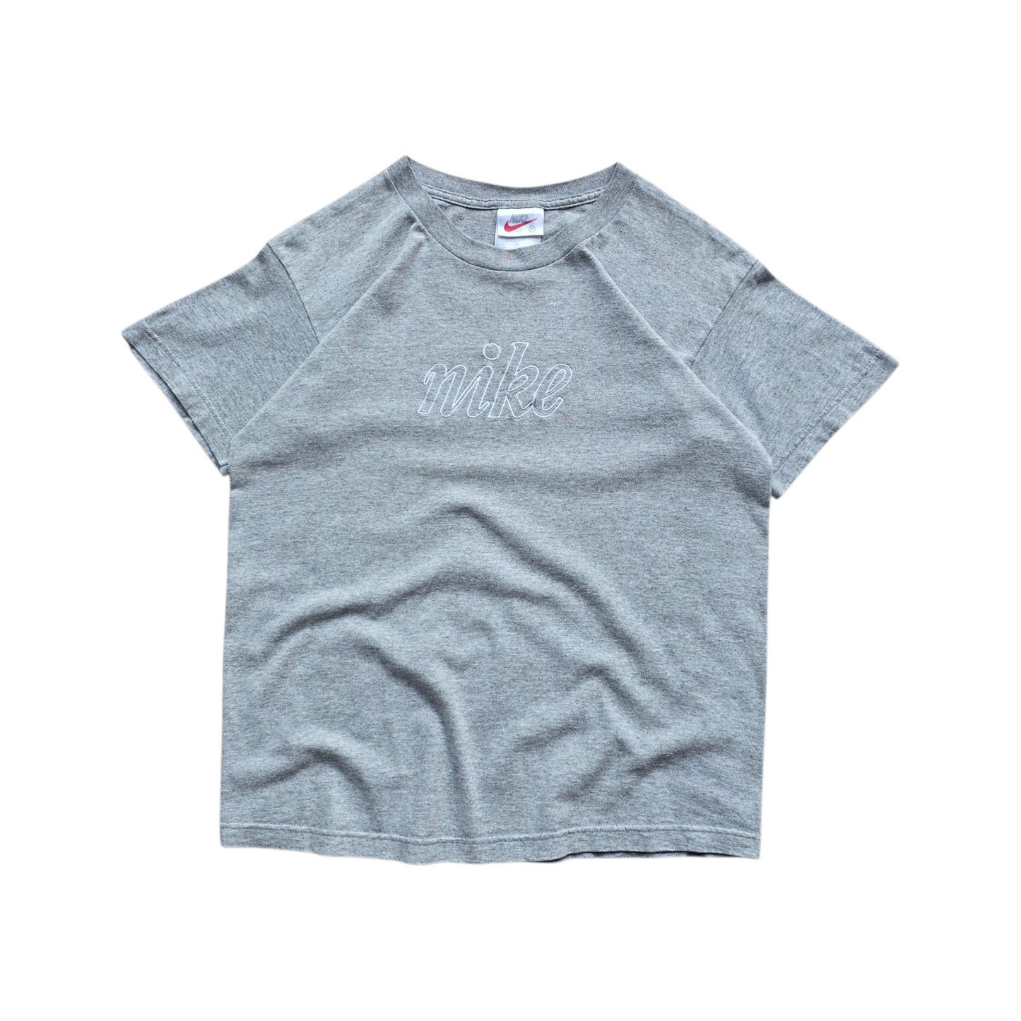 Vintage 90's Nike Embroidered Logo Tee - WMNS M