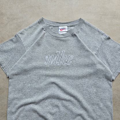 Vintage 90's Nike Embroidered Logo Tee - WMNS M