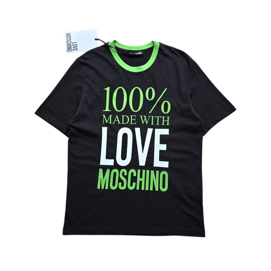 Moschino 100% Made With Love Tee - L