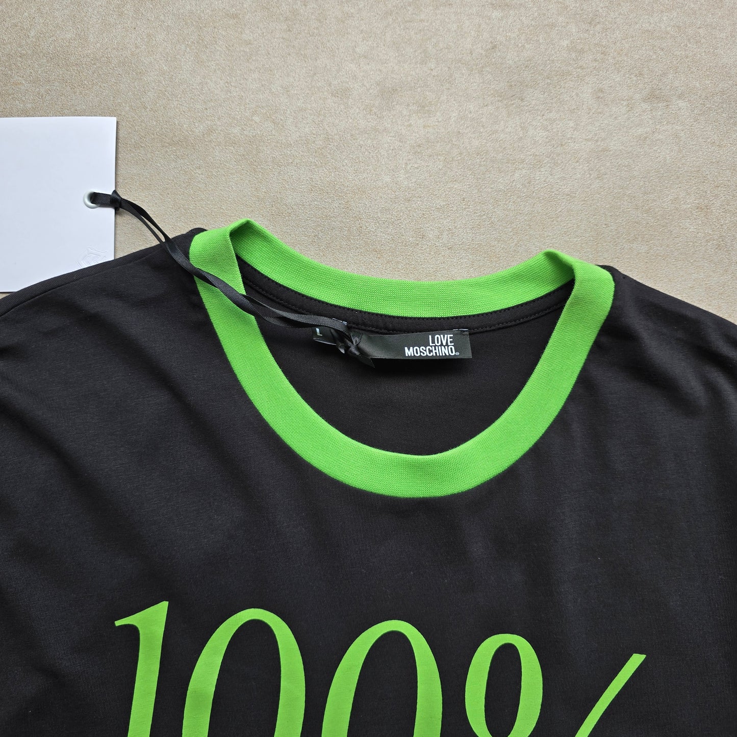 Moschino 100% Made With Love Tee - L