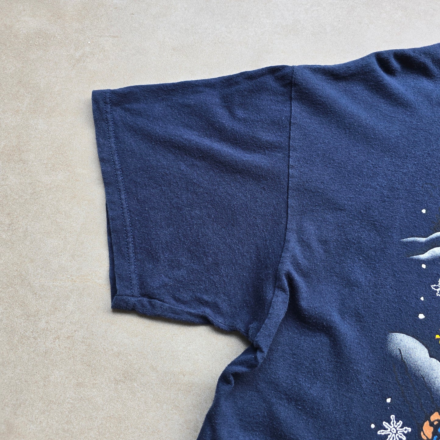 Vintage Peanuts Snoopy Sled Tee - XL