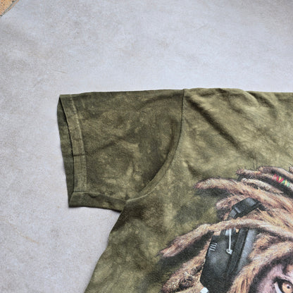 The Mountain Manimals Rasta Lion Tee - L