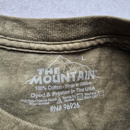 The Mountain Manimals Rasta Lion Tee - L