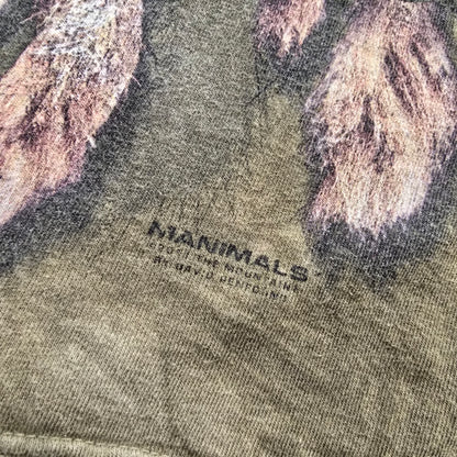 The Mountain Manimals Rasta Lion Tee - L