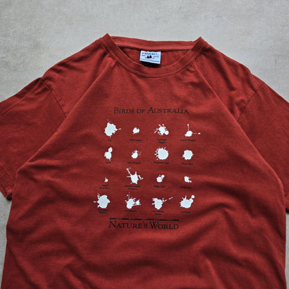 Vintage Birds of Australia Tee - M/L