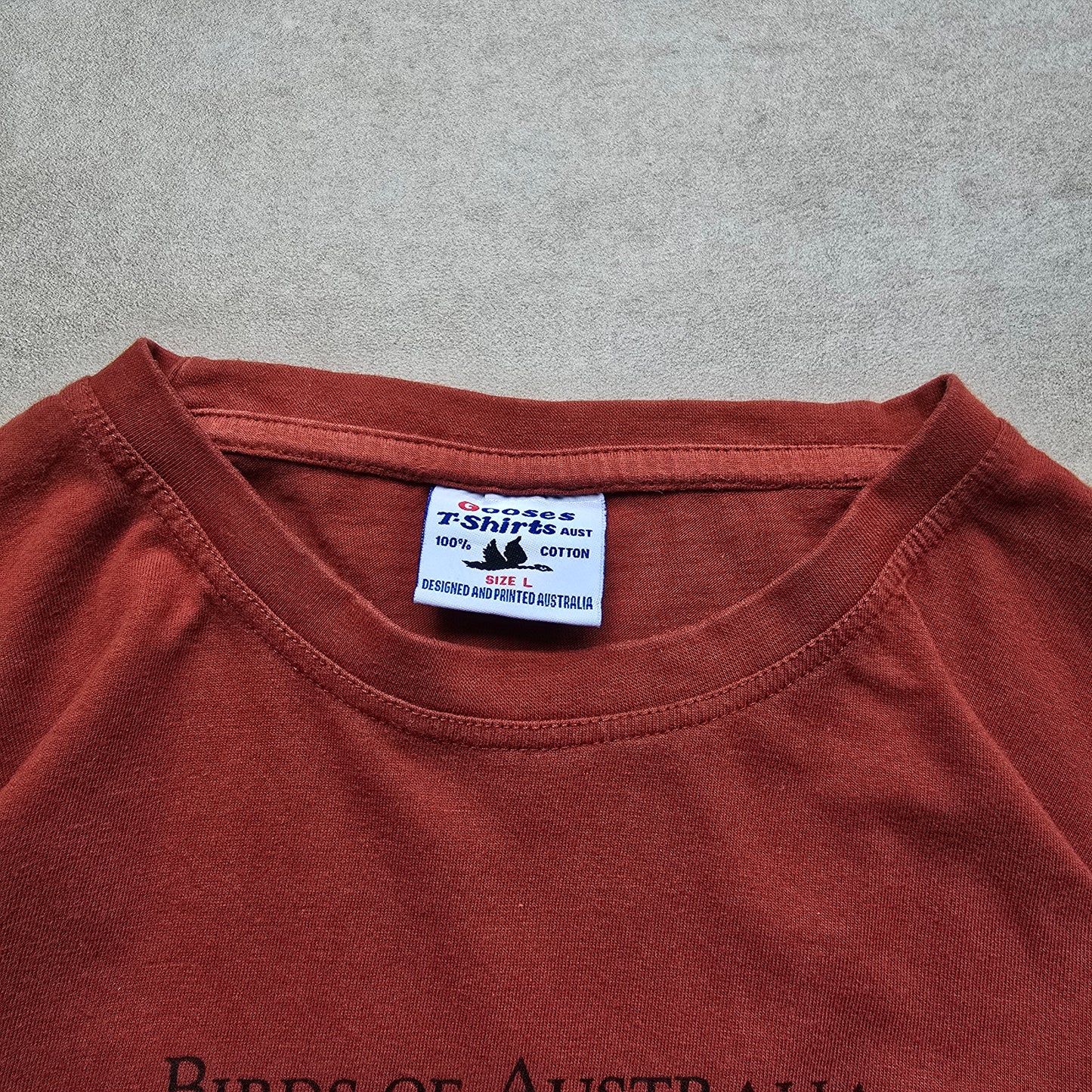 Vintage Birds of Australia Tee - M/L