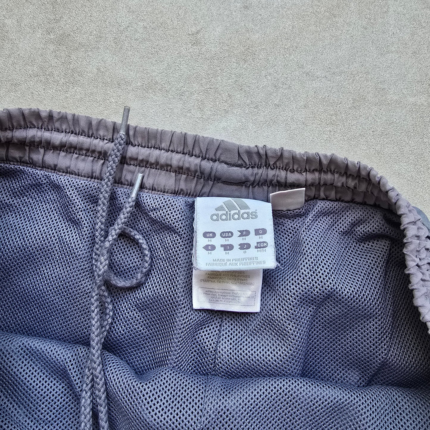 Vintage Adidas Grey Track Pants - M