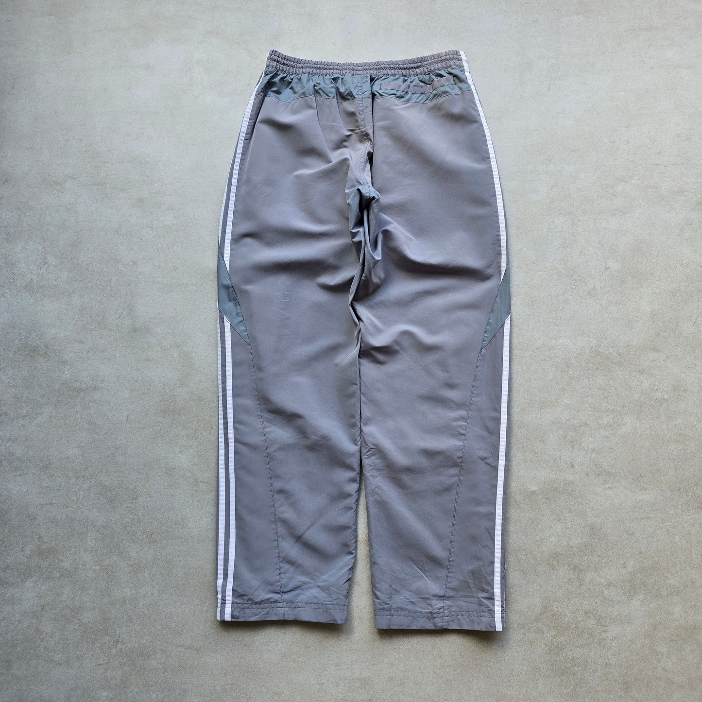 Vintage Adidas Grey Track Pants - M