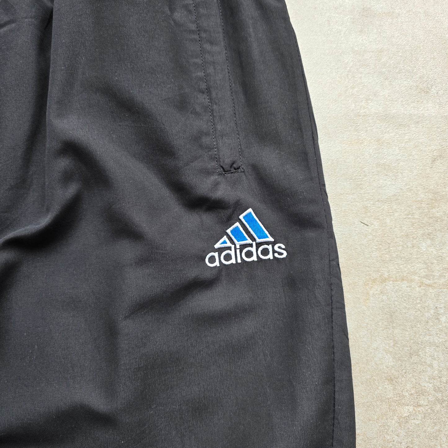 Vintage Adidas Leg Hit Ankle Zip Track Pants - M/L