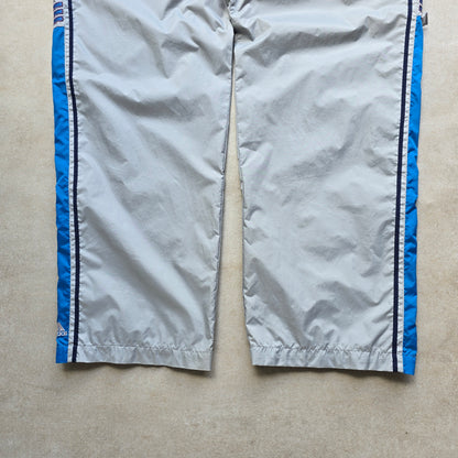 Vintage Adidas Nylon Ankle Zip Track Pants - XXL