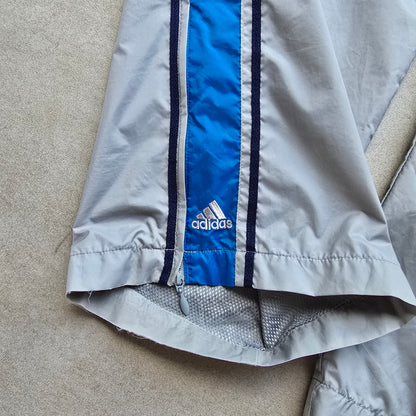 Vintage Adidas Nylon Ankle Zip Track Pants - XXL