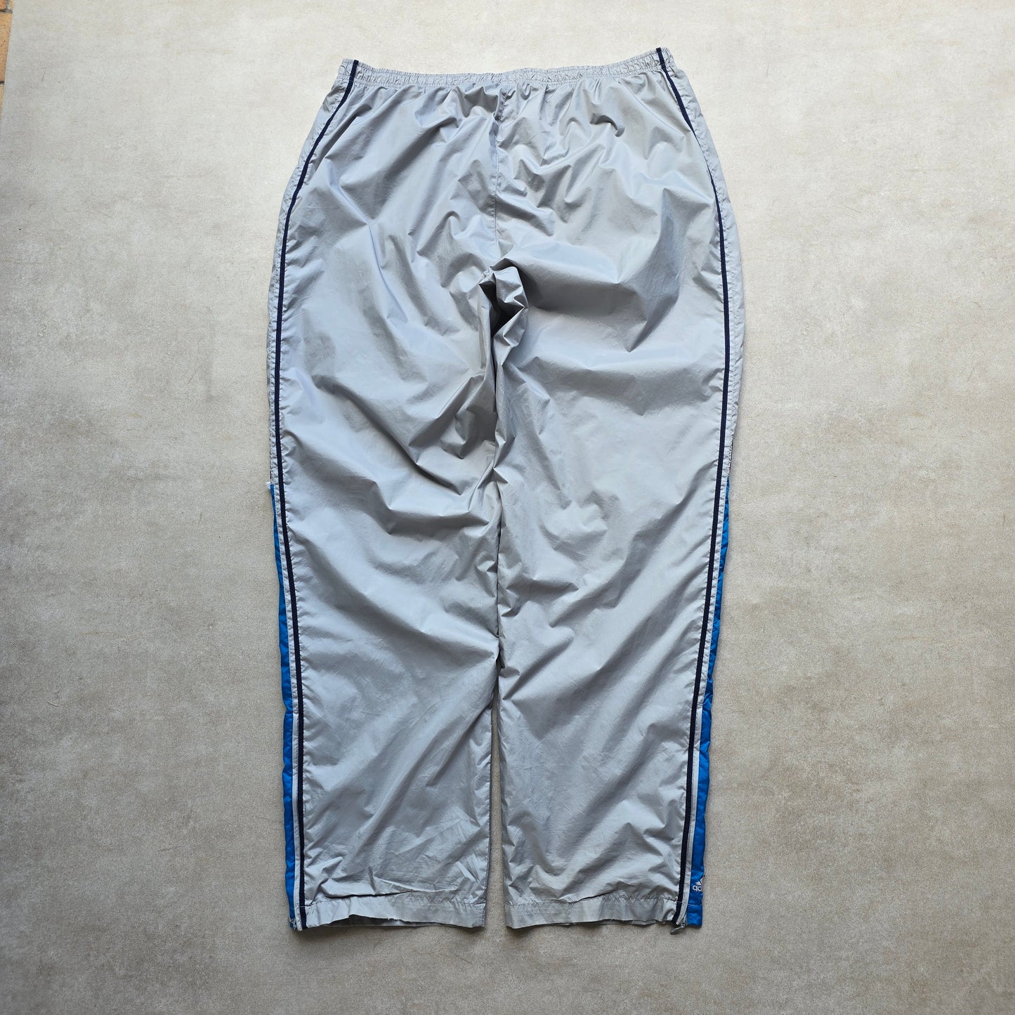 Vintage Adidas Nylon Ankle Zip Track Pants - XXL