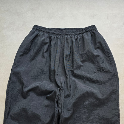 Vintage 90's Adidas Nylon Ankle Zip Track Pants - M