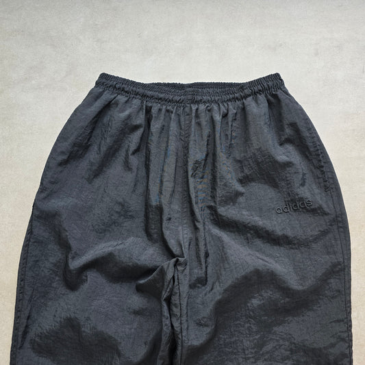 Vintage 90's Adidas Nylon Ankle Zip Track Pants - M