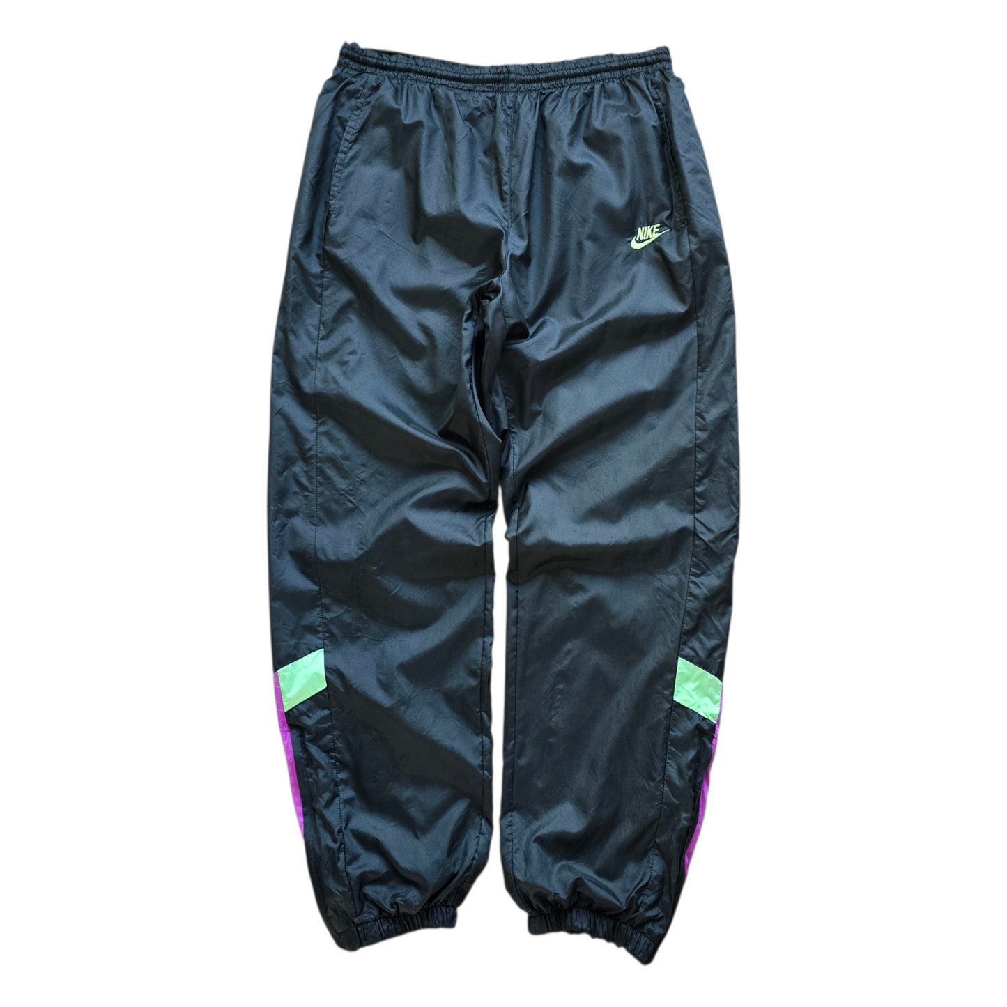 Vintage 90's Nike Ankle Zip Track Pants - L