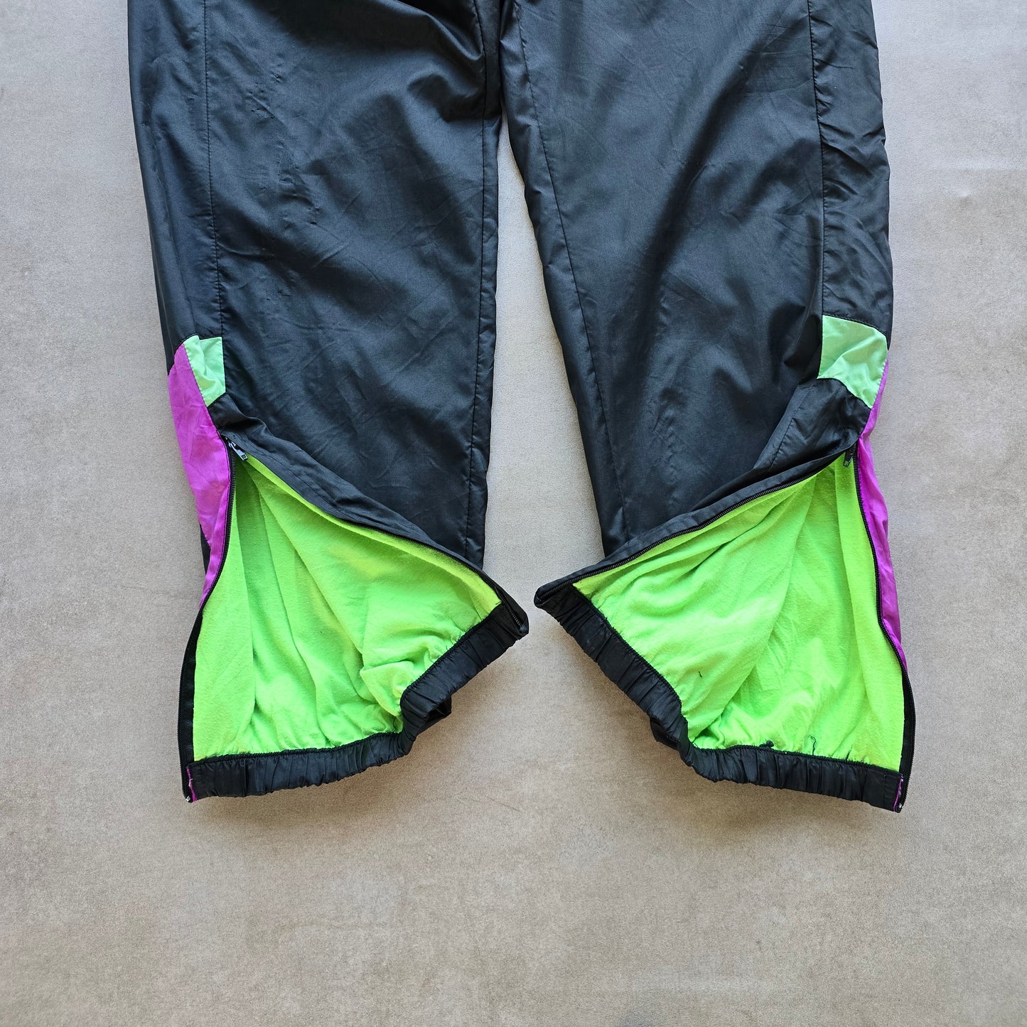 Vintage 90's Nike Ankle Zip Track Pants - L