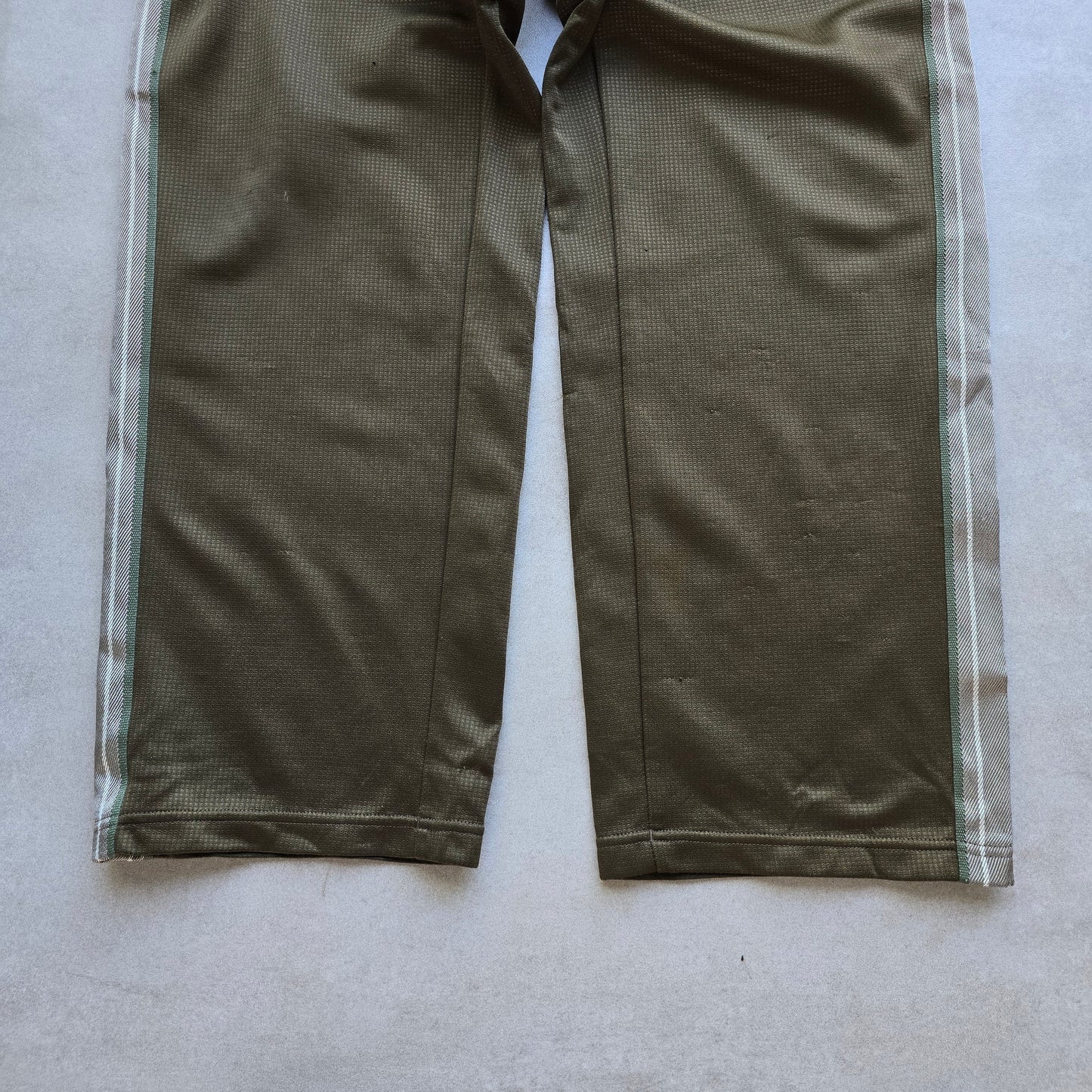 Vintage Nike Embroidered Swoosh Brown Track Pants - M