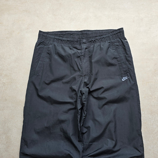 Vintage Nike Embroidered Swoosh Track Pants - M