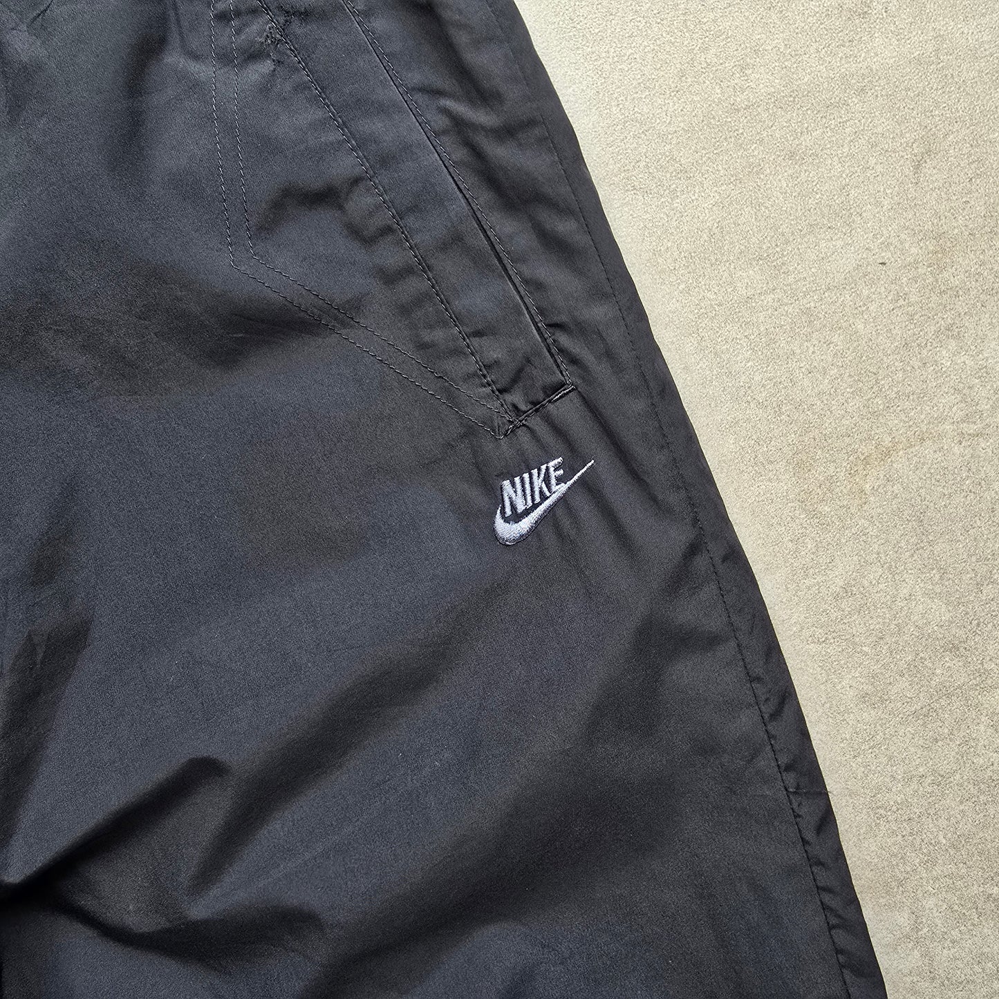 Vintage Nike Embroidered Swoosh Track Pants - M