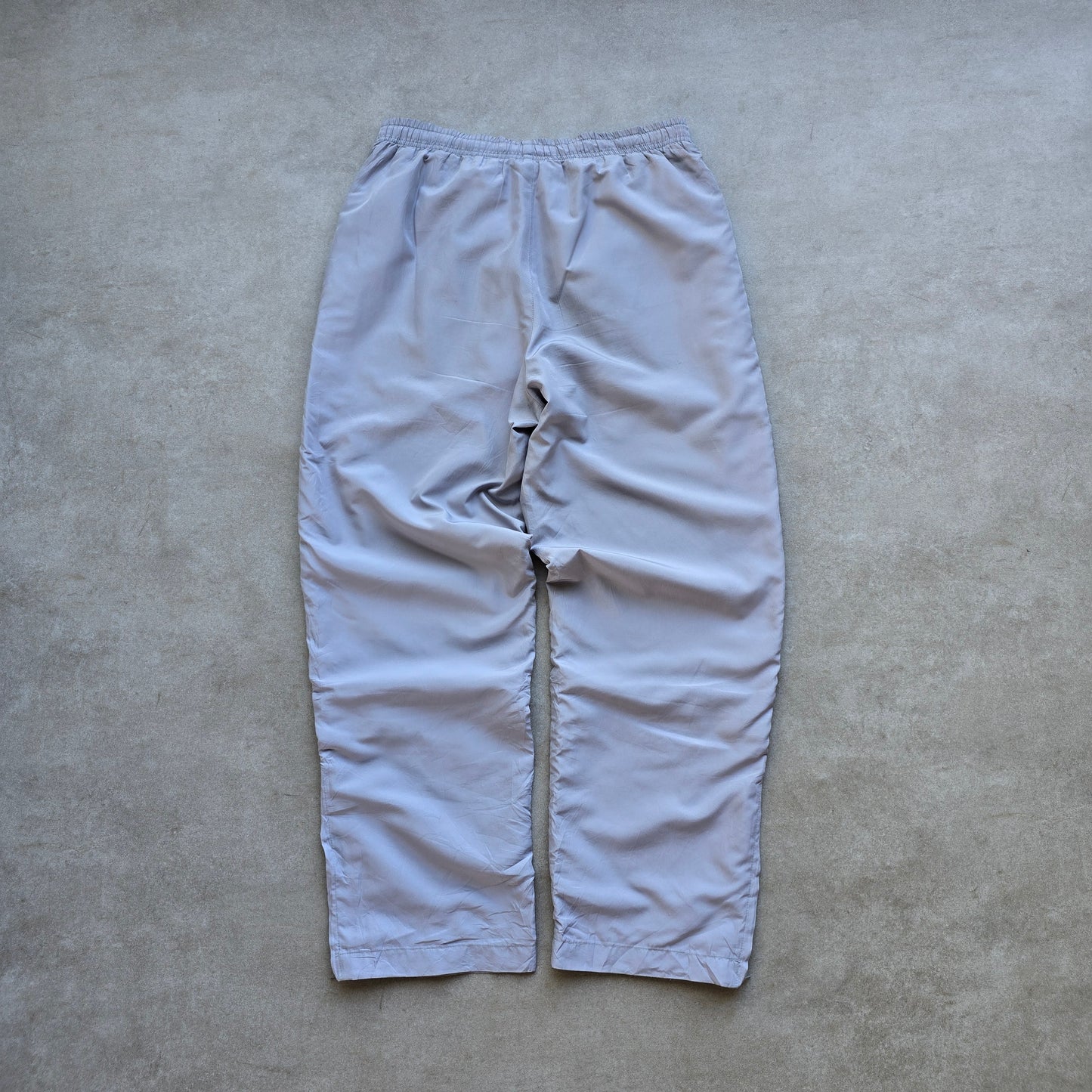 Vintage Nike Embroidered Swoosh Ankle Zip Track Pants - S