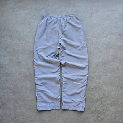Vintage Nike Embroidered Swoosh Ankle Zip Track Pants - S