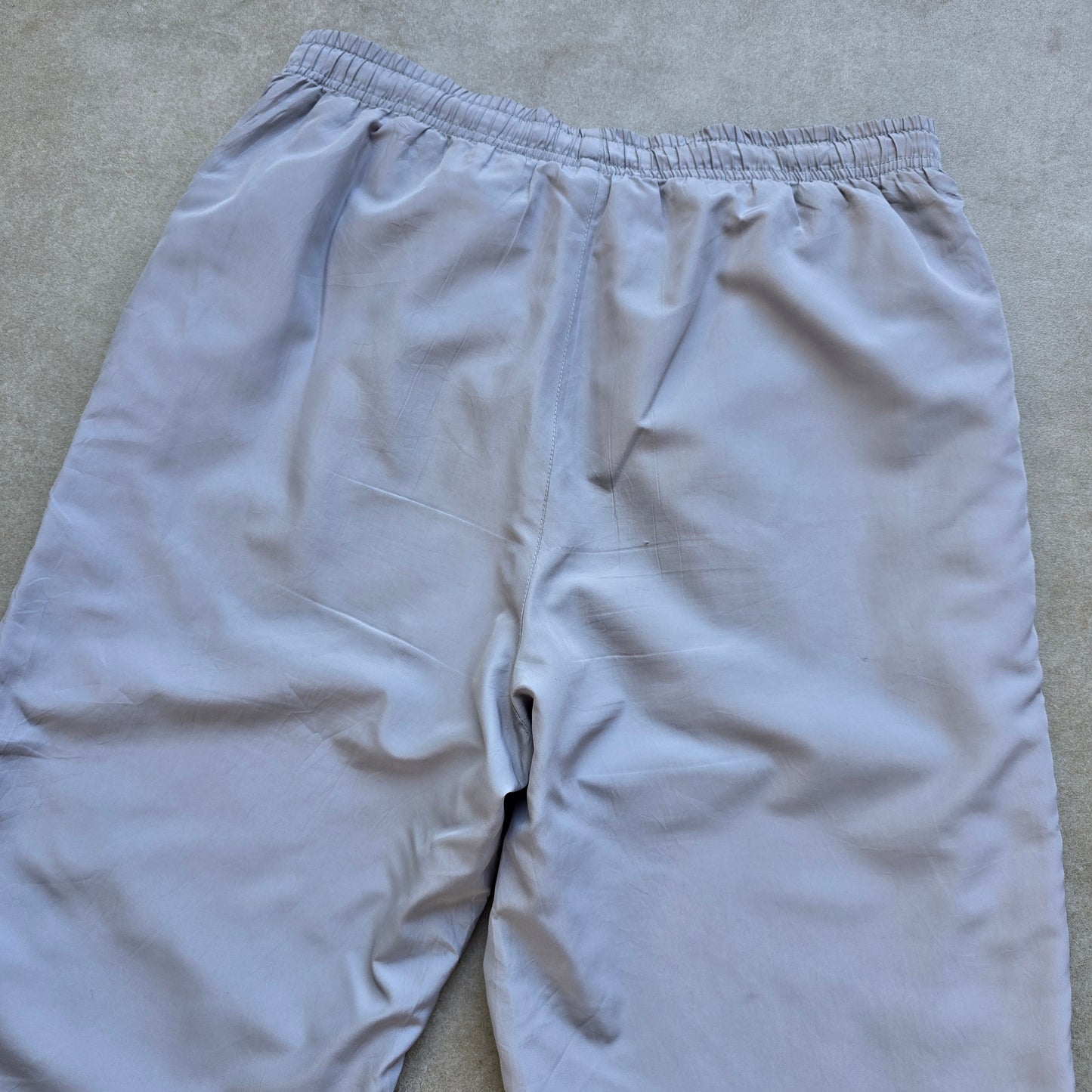 Vintage Nike Embroidered Swoosh Ankle Zip Track Pants - S