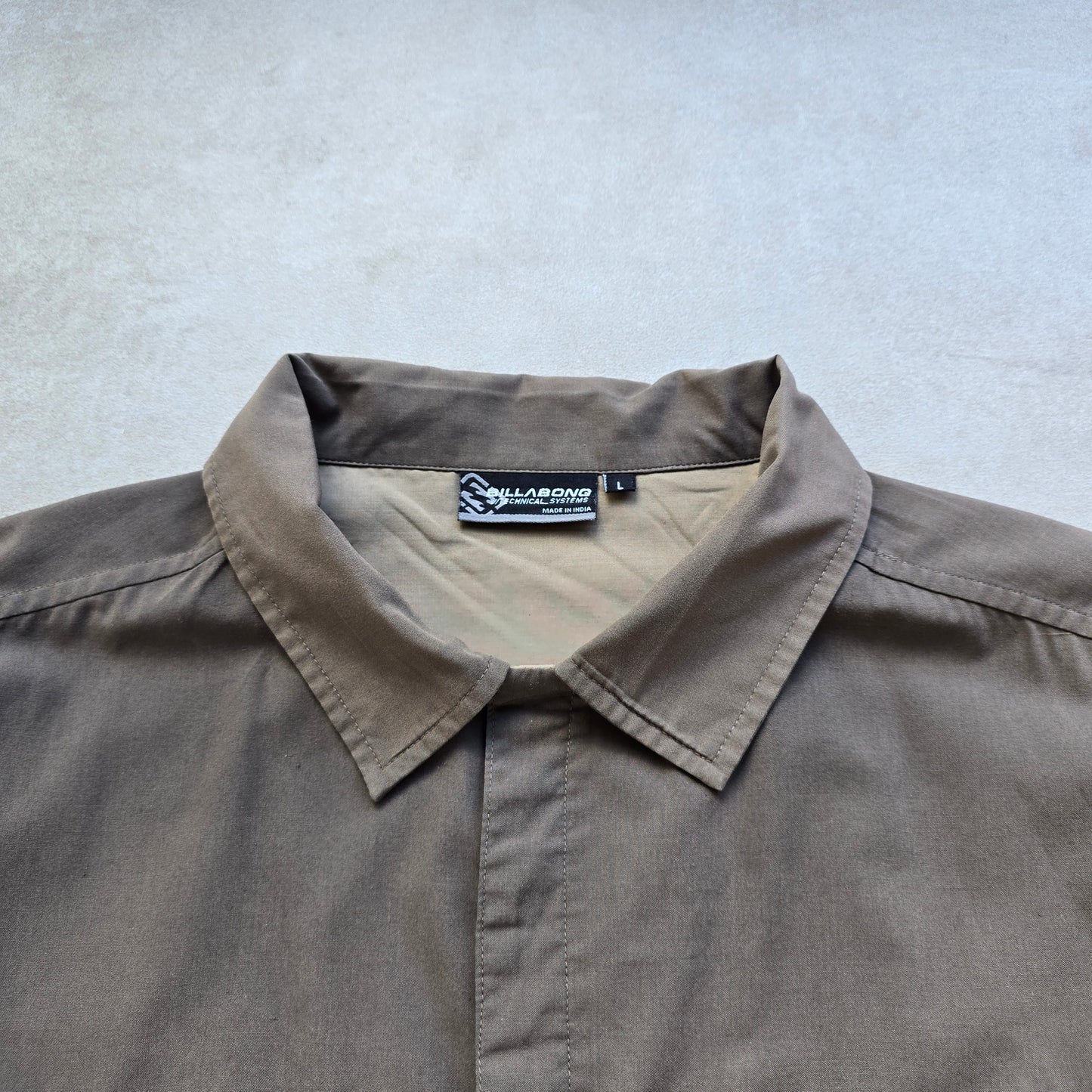 Vintage Billabong Long Sleeve Button Up Shirt - L