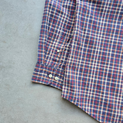 Vintage Timberland Weathergear Plaid Long Sleeve Button Up Shirt - M