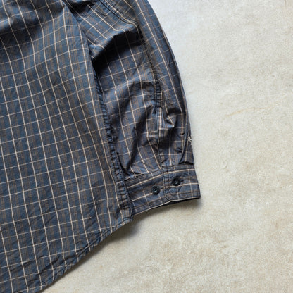 Converse Plaid Long Sleeve Button Up Shirt - L