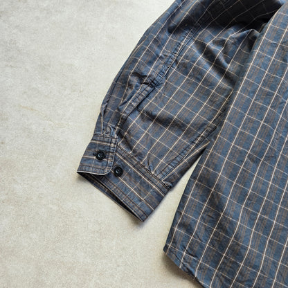 Converse Plaid Long Sleeve Button Up Shirt - L