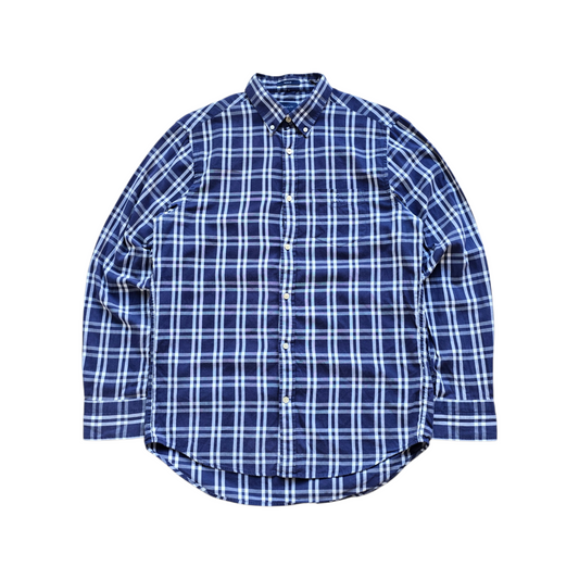 Gant Check Long Sleeve Button Up Shirt - M